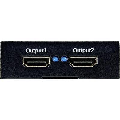 SpeaKa Professional SP-HDS-220 1 + 2 poorten HDMI-splitter Ultra HD-geschikt 3840 x 2160 Pixel Zwart SpeaKa Professional SP-HDS-220 1 + 2 poorten HDMI-splitter Ultra HD-geschikt 3840 x 2160 Pixel Zwart
