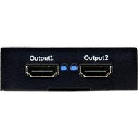 SpeaKa Professional SP-HDS-220 1 + 2 poorten HDMI-splitter Ultra HD-geschikt 3840 x 2160 Pixel Zwart - thumbnail
