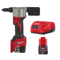 Milwaukee M12 BPRT-201X Accu Subcompacte blindklinknageltang 12V 2.0Ah Li-Ion M12™ in HD Box - 4933464405 - thumbnail