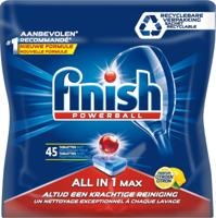 Finish Finish Powerball Allin1 Max 45tabs Lemon - thumbnail