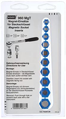HAZET Magneetinzetstuk · voor dopsleutels 960MGT · Buiten-zeskant-profiel HAZET Magneetinzetstuk · voor dopsleutels 960MGT · Buiten-zeskant-profiel