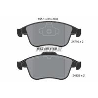 Remblokkenset, schijfrem 2471001 - thumbnail