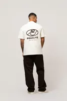 Equalité Arid T-Shirt Heren Gebroken Wit/Bruin - Maat XS - Kleur: Gebroken WitBruin | Soccerfanshop - thumbnail