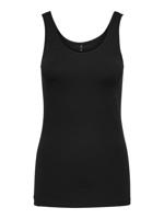 Only Onllive Love S/l Tank Top Noos Tops En Singlets Black - thumbnail