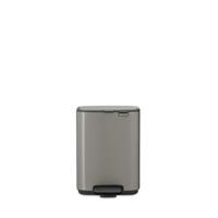 Brabantia Bo pedaalemmer 4 liter Platinum - thumbnail
