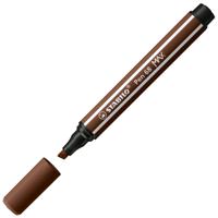 STABILO pen 68 max viltstift met dikke beitelpunt bruin - thumbnail