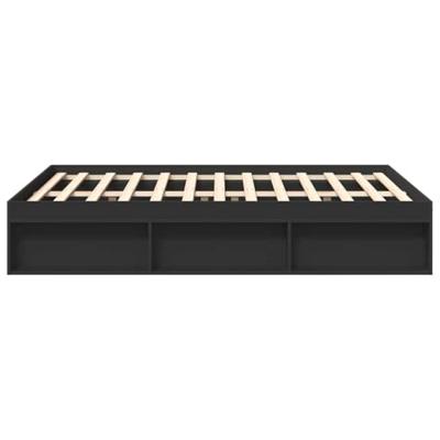 Bedframe zwart 120x200 cm