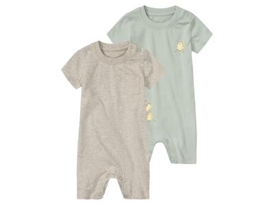 lupilu 2 baby pyjama's (Mint/beige, 74) lupilu 2 baby pyjama's (Mint/beige, 74)
