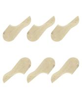 FALKE 3-paar Step High - dames footies met anti slip - Kousenvoetjes die niet afzakken - Sokken voor in loafers - 40 - Beige - Onderbroek - - 40 - - thumbnail