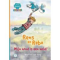 Basic Boek avi e3 leren lezen met kluitman rens en robo mijn hond is een held - thumbnail