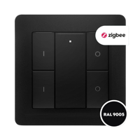 EcoDim Draadloze Zigbee schakelaar voor 2 groepen - thumbnail