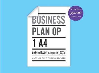 Businessplan op 1 A4 (Hardback)