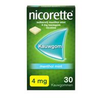 Nicorette Kauwgom 4mg Menthol Mint - thumbnail