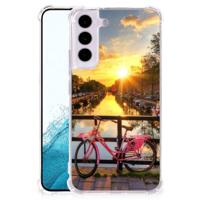 Samsung Galaxy S22 Telefoonhoesje met valbescherming Amsterdamse Grachten - thumbnail