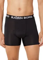 Heren boxershort - Performance - 1-Pack - Black - Zwart microfiber ondergoed - thumbnail