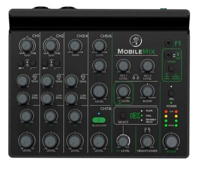 Mackie MobileMix compacte 8-kanaals mixer