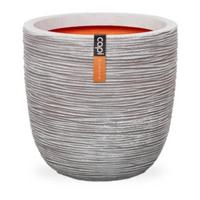 Capi Nature Rib NL bol 54x52cm bloempot ivoor - thumbnail