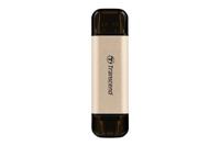 Transcend JetFlash 930C USB flash drive 128 GB USB Type-A / USB Type-C 3.2 Gen 1 (3.1 Gen 1) Goud - thumbnail