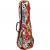 Ortega Keiki KUB-EM-CC El Muerto gigbag voor concert ukelele - thumbnail