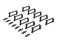 Rittal 7111.214 19 inch Kabelgeleiding voor patchkast 1 HE Zwart - thumbnail