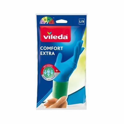Vileda Handschoenen Comfort Extra L 1pr Vileda Handschoenen Comfort Extra L 1pr