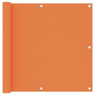 Balkonscherm 90x600 cm oxford stof oranje