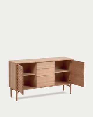 Kave Home Dressoir 'Lenon' Eikenhout, 155cm Kave Home Dressoir 'Lenon' Eikenhout, 155cm