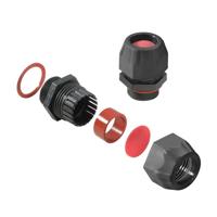 Weidmüller 2722160000 Wartel Met dichting, Met trekontlasting, Slagvast M32 Polyamide 6 Zwart 20 stuk(s) - thumbnail