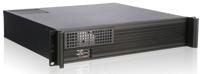 iStar D Value D-213-MATX 2U Rackmount Server Chassis (zwart) - thumbnail
