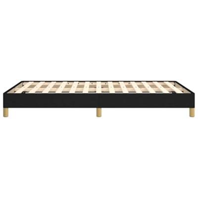 Bedframe zonder matras 120x190 cm stof zwart