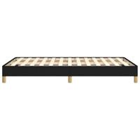 Bedframe zonder matras 120x190 cm stof zwart - thumbnail