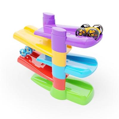 Quercetti racebaan met flip auto&apos;s, 7dlg.