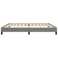 Bedframe zonder matras stof donkergrijs 200x200 cm - thumbnail