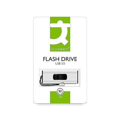 Q-CONNECT USB stick 3.0, zilver, 32 GB