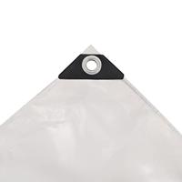 Dekzeil 650 g/m 3,5x5 m wit - thumbnail