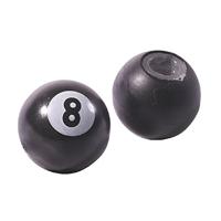CONTEC ventieldop "valve.caps" ct valve caps 8 ball black - thumbnail