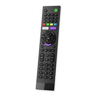 Philips SRP4020/10 vervangende afstandsbediening, vervanging voor Sony-tv-afstandsbediening, volledige compatibiliteit met Sony- en Philips TV, smart-tv, lcd, led, plasma, ect, zwart - thumbnail