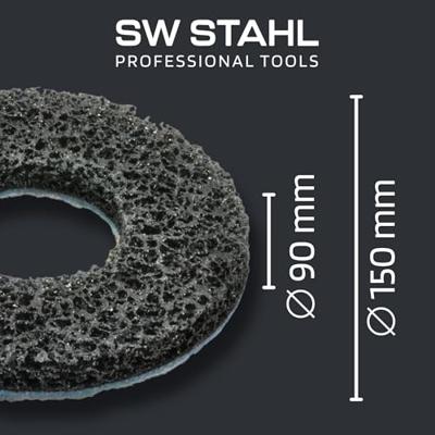SW STAHL Sw-stahl wielnaaf reinigingsset "racing experience" wheel hub grinder sw steel