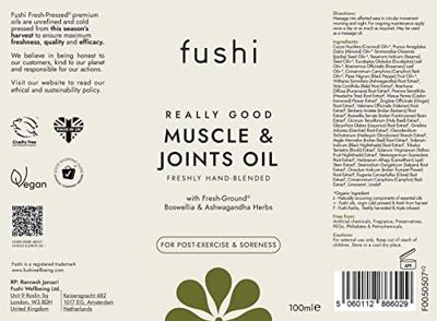 Fushi Muscle & Joints Oil Fushi Muscle & Joints Oil