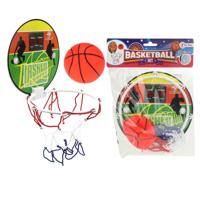 Toi-Toys Mini basketbalset met bal en zuignappen - thumbnail
