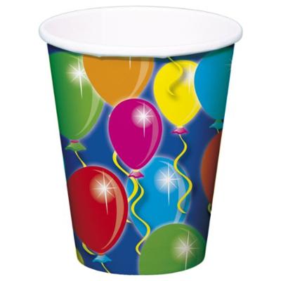 Folat BV Bekers ballonnen, 8st. Folat BV Bekers ballonnen, 8st.