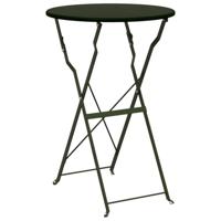 Bistrotafel Donkergroen Ø50x71 cm Poedercoating staal - thumbnail
