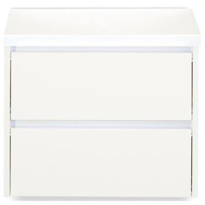 Dante Badmeubelset 60 cm - Wit Hoogglans - Wastafelbovenblad