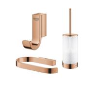 Grohe Selection Toiletaccessoires - closethouder - zonder klep - closetborstelset - handdoekhaak - warm sunset glans (koper) SW500123/SW500097/SW500110 - thumbnail