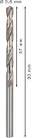 Bosch Accessoires Metaalboren HSS-G, Standard 5,8 x 57 x 83 mm 10st - 2608595065 - thumbnail