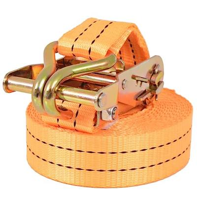 VidaXL Spanbanden 1 ton 6mx38mm oranje 10 st