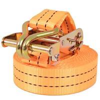 Spanbanden 1 ton 6mx38mm oranje 10 st - thumbnail
