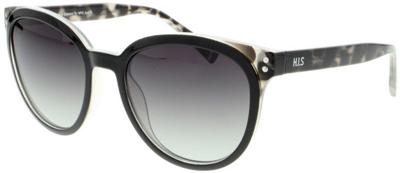 H.I.S zonnebril gepolariseerd dames ovaal cat. 3. zwart/grijs H.I.S zonnebril gepolariseerd dames ovaal cat. 3. zwart/grijs