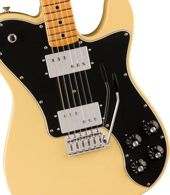 Fender Vintera II 70s Telecaster Deluxe MN Vintage White elektrische gitaar met deluxe gigbag