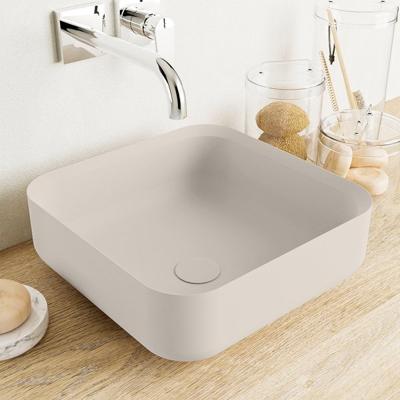 MONDIAZ BINX Waskom solid surface 36cm kleur Linen / Linen